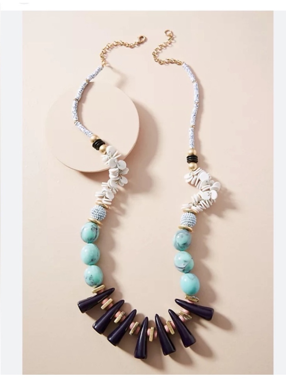 Anthropologie Oahu Statement Necklace
